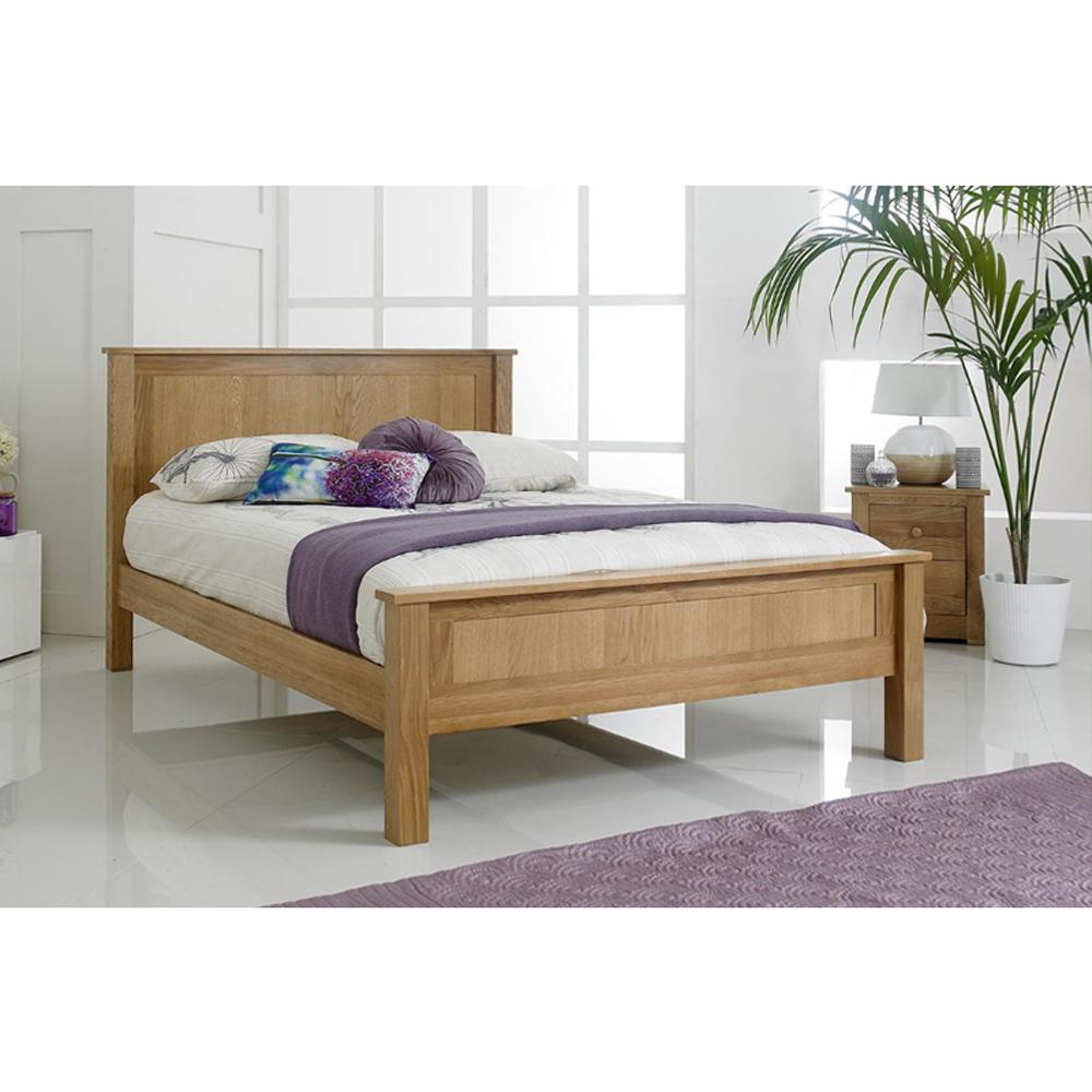 Giường Đôi Capri Gỗ Sồi IBIE - BBDCAPO