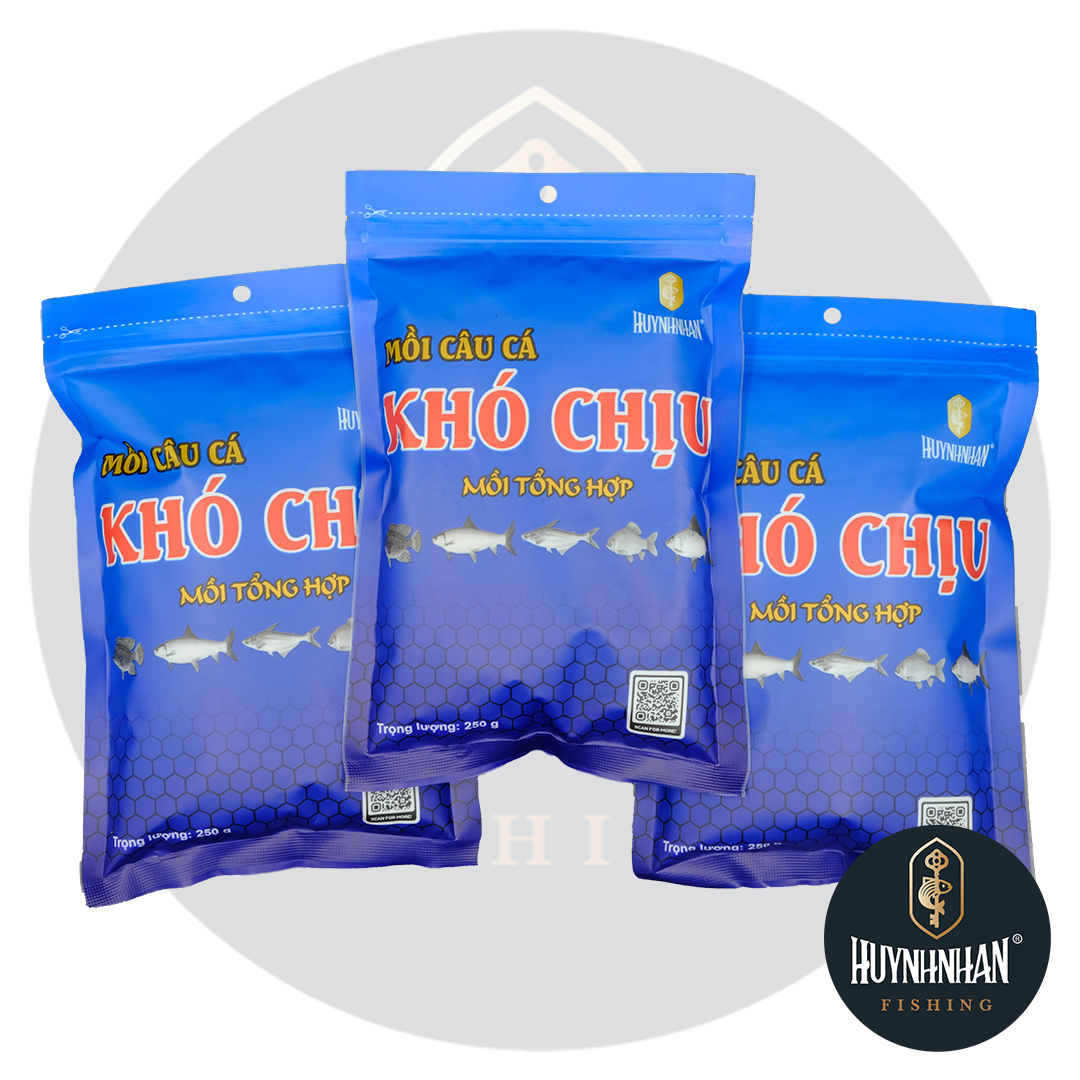 Mồi câu cá Khó Chịu - Mồi câu cá Tổng Hợp/Chuyên Chép - Gói x 250g