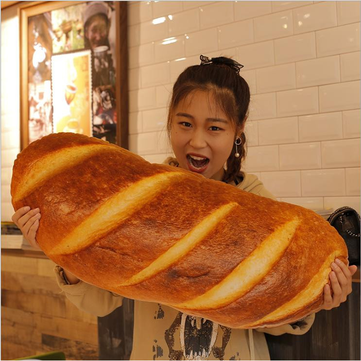GẤU BÔNG HÌNH BÁNH MÌ 3D SIÊU THẬT