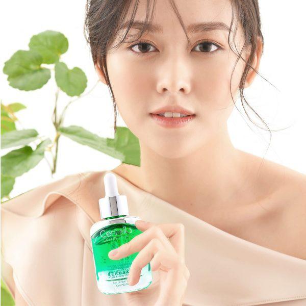 Tinh Chất Rau Má BEAUSKIN Centella Cica Tái Tạo Làm Trắng, Phù Hợp Với Mọi Loại Da Dung Tích 30ml