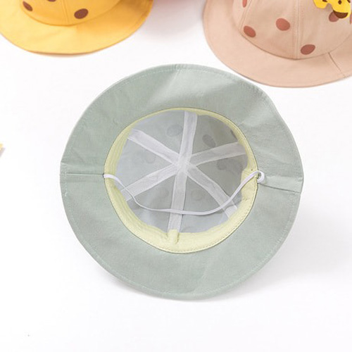 Nón rộng vành chấm bi kết hươu cao cổ