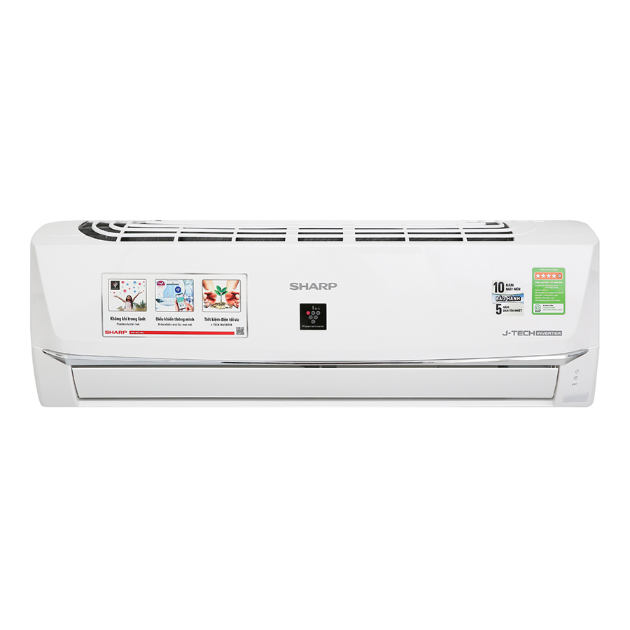 Máy Lạnh Sharp Inverter 1 Hp Ah-Xp10whw Mẫu 2019shra-Hàng Chính Hãng