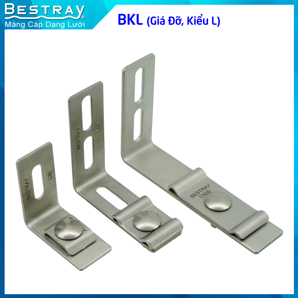 Giá Đỡ Kiểu L | Giá Đỡ Máng Lưới Bestray | Bracket Kit, L Type