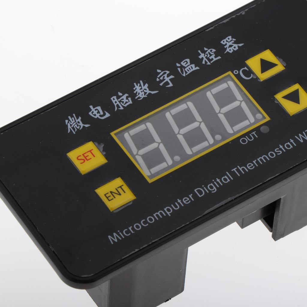 Digital Dual Display Temperature Controller Thermometer with NTC for Freezer