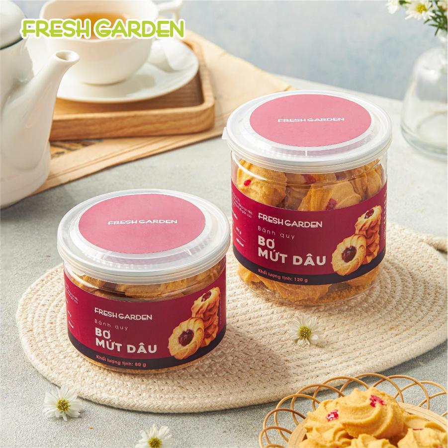 Bánh Quy Ăn Vặt FRESH GARDEN Loại Đặc Biệt 4 Hương Vị Thơm Ngon Tốt Cho Sức Khỏe - Quà Tặng Người Thân Yêu