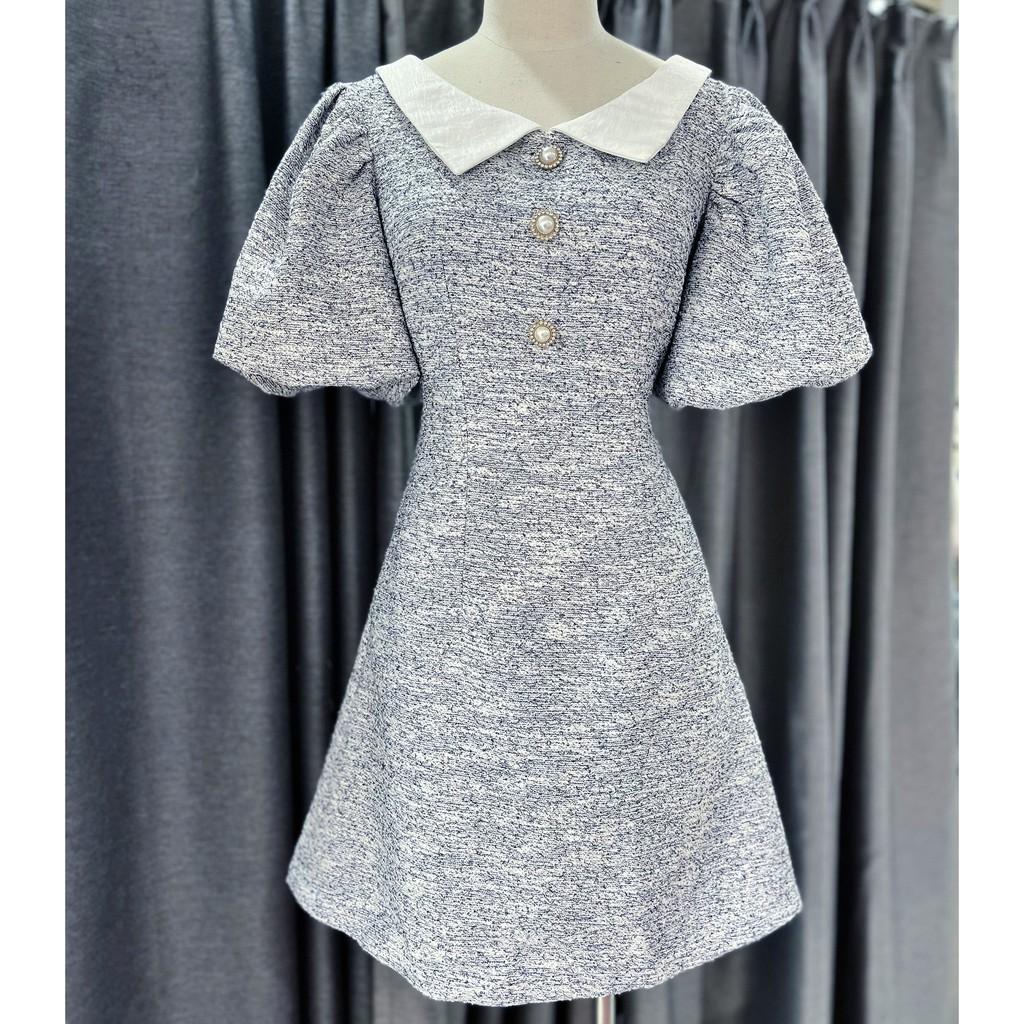 LIIN - Đầm tweed vintage 2 lớp