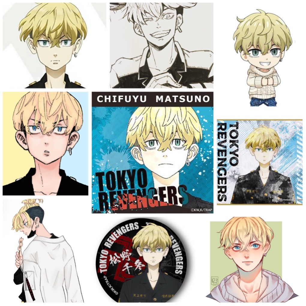 Set 30 Sticker Chifuyu Matsuno-Tokyo Revengers