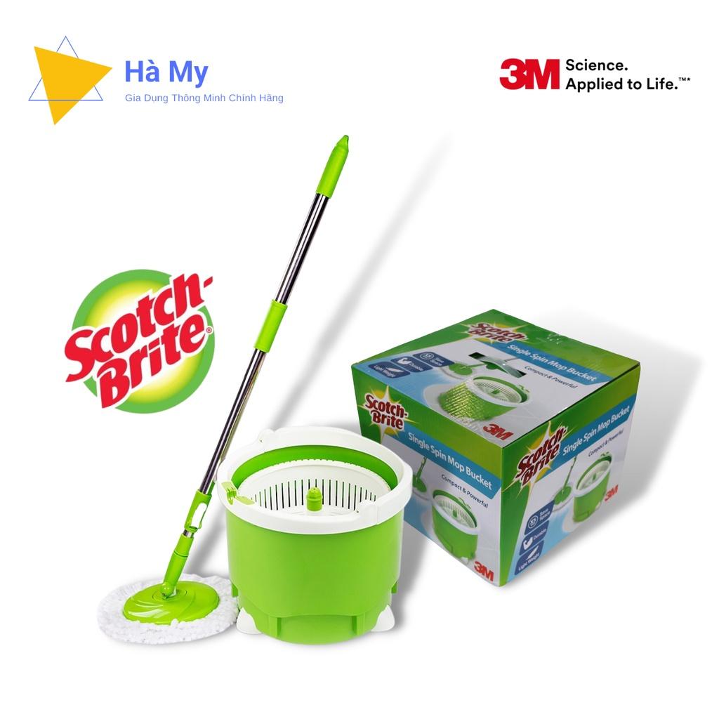 Bộ cây lau nhà 360 Độ Scotch Brite Chính hãng 3M - Bảo Hành 12 tháng