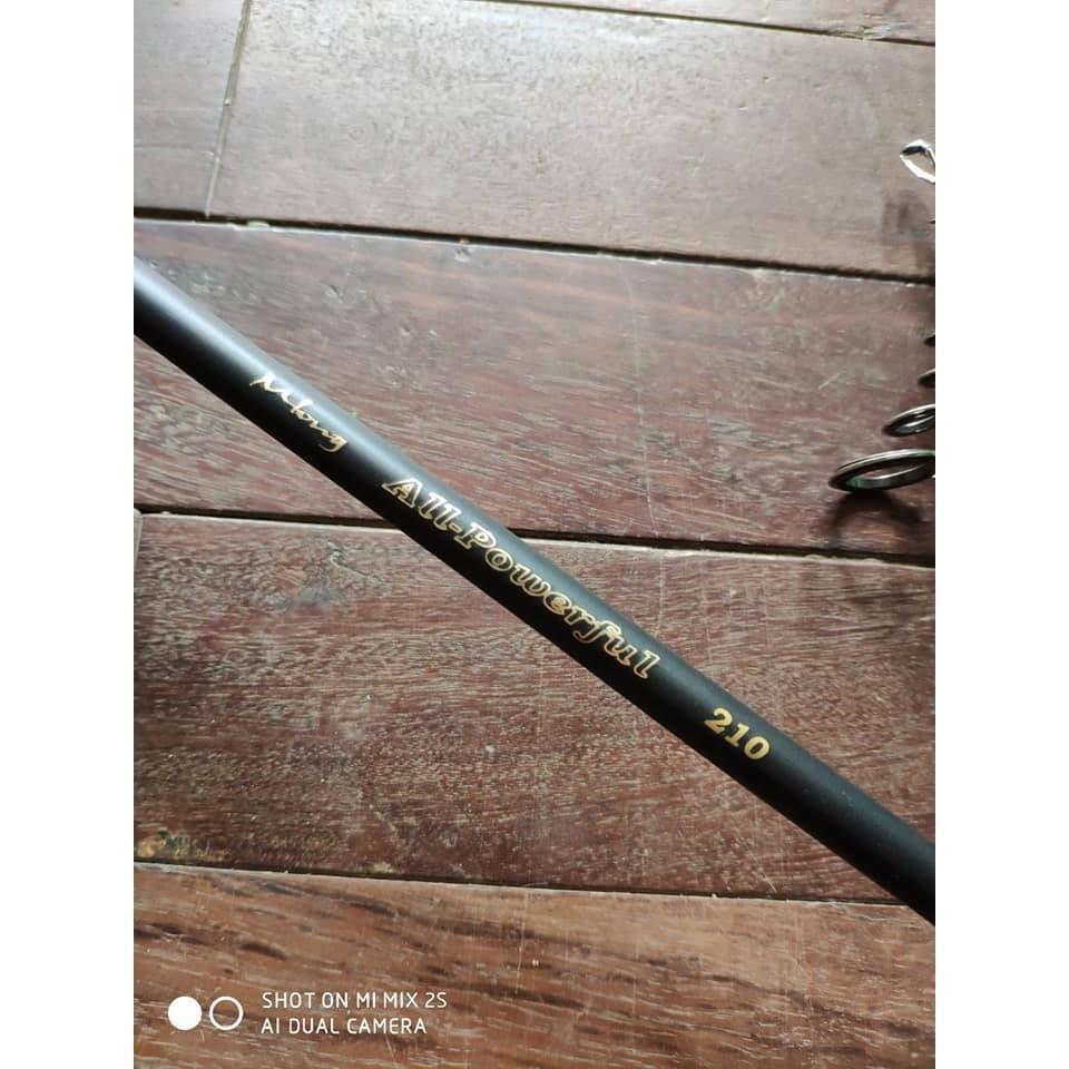 Cần lure rút M-Long độ cứng MH máy ngang + đứng