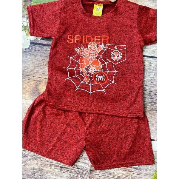 Bộ Thun Size 8-12Kg, 9 Tháng Đến 2 Tuổi Bé Trai Siêu Nhân Superman, Thun Đẹp