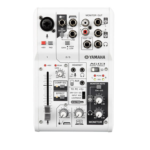 Mixer Analog Yamaha AG03 - Hàng chính hãng