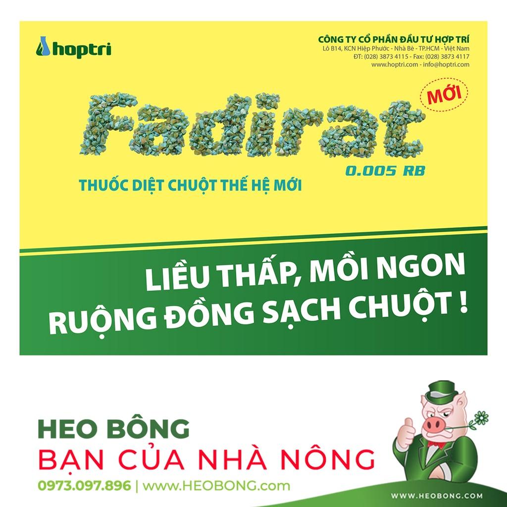 Thuốc diệt chuột thế hệ mới Fadirat 0.005 RB - (Gói 4 túi x 5g)