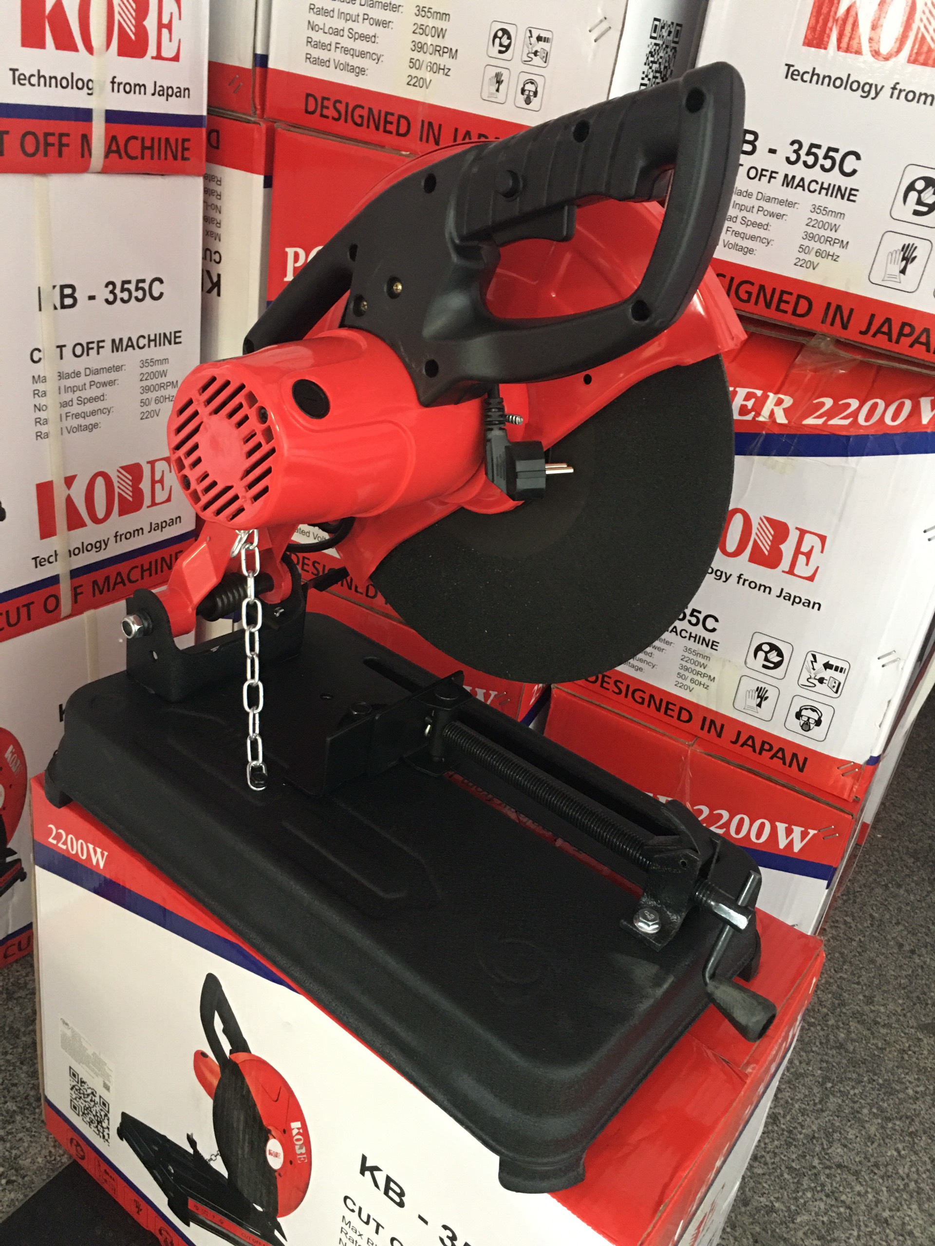 MÁY CẮT SẮT KOBE KB-355A/355C