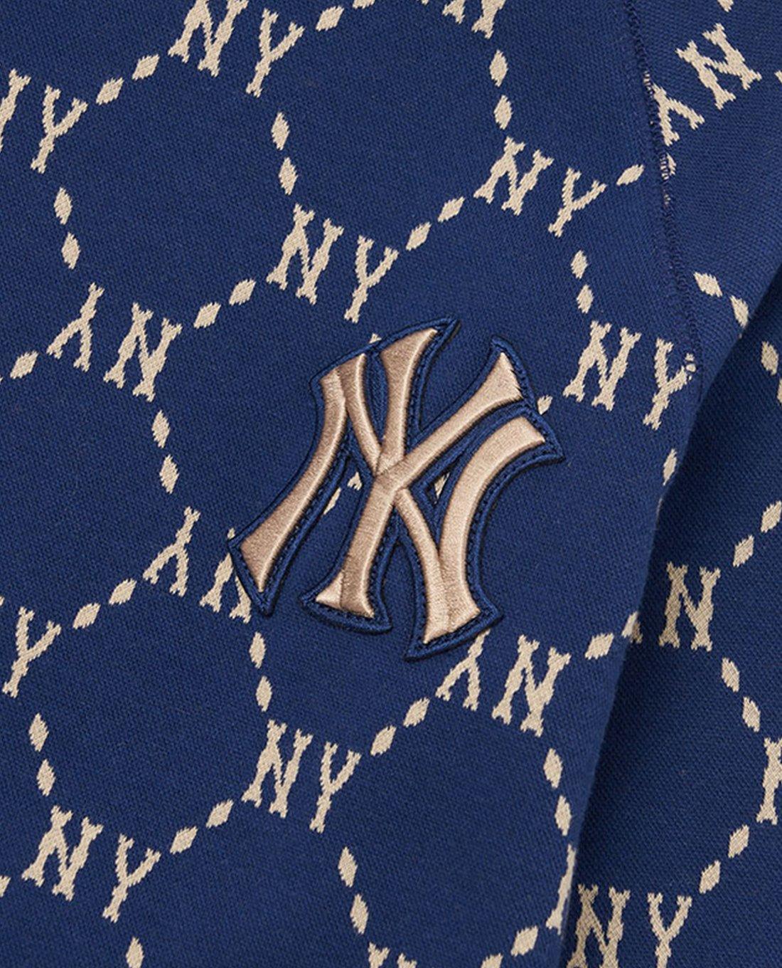 MLB - Đầm mini tay dài cổ tròn Dia Monogram Slimfit 3FOPM0124-50NYS