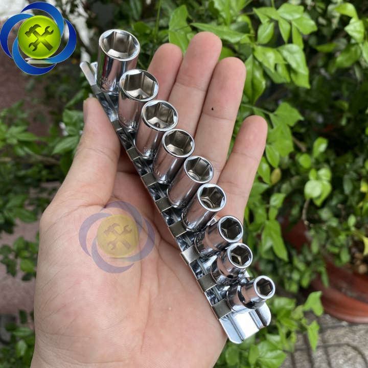 Bộ tuýp + vặn vít 1/4 C-mart K0006 21 chi tiết