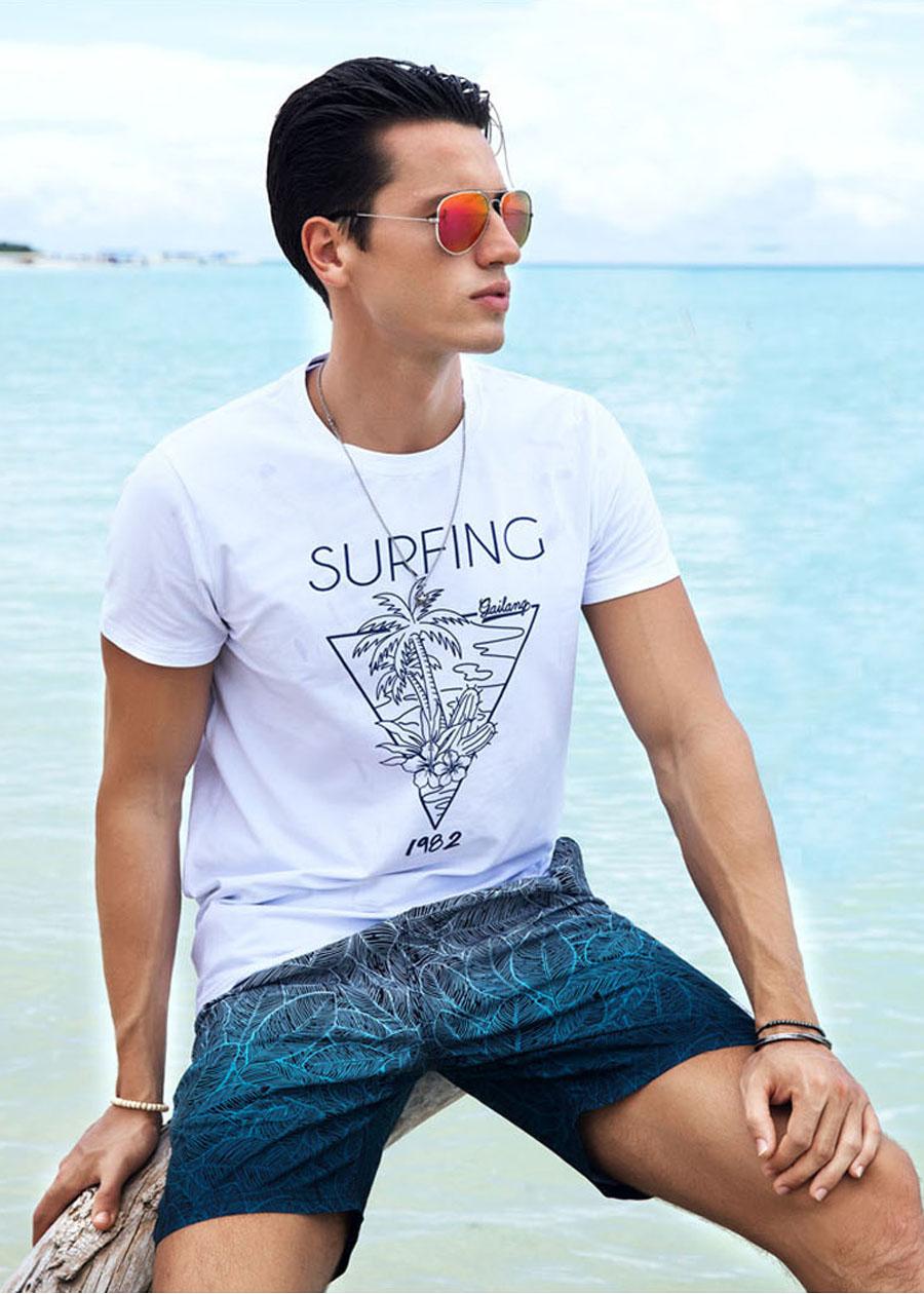 Quần Short Nam Thể Thao Gailang NZ34B/35B - Họa Tiết Cực Bắt Mắt Nổi Bật Vô Cùng Thời Trang - Hiệu Ứng Đổ Màu, Phong Cách Độc Đáo Mới Lạ