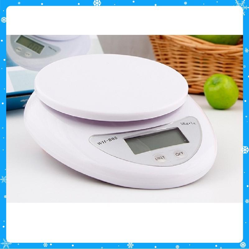 Cân điện tử thực phẩm cho nhà bếp từ 5kg/ 1g + 2 pin AAA - Hàng Chất Lượng
