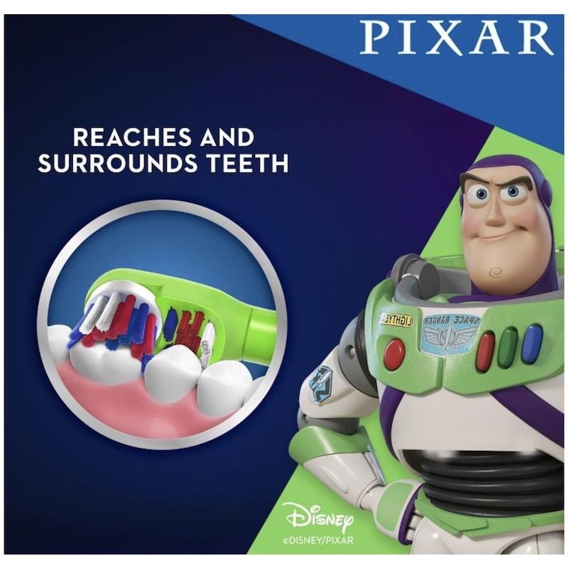 BÀN CHẢI TỰ ĐỘNG DÙNG PIN - SỢI MỀM CHO BÉ TRÊN 3 TUỔI Oral-B Kid's Battery Toothbrush, Frozen-Princes-Pixar-Star Wars