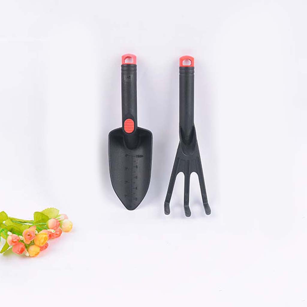 Bộ 2 dụng cụ làm vườn, làm đất cho bé bằng nhựa cao cấp