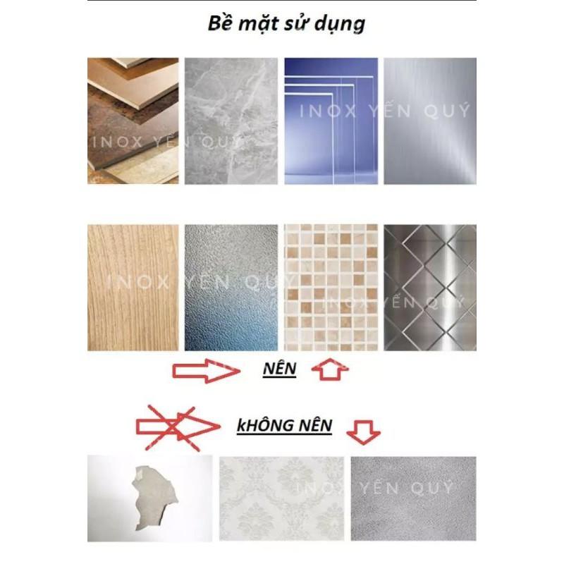KỆ LỚN ĐỂ XÀ PHÒNG DẦU GỘI INOX304