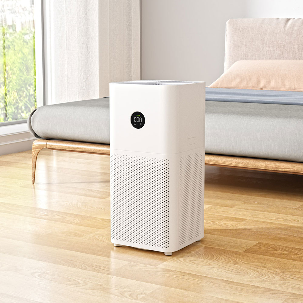 Máy lọc không khí Xiaomi Air Purifier 3C diện tích sử dụng từ 28-48 m2 - Hàng Chính Hãng