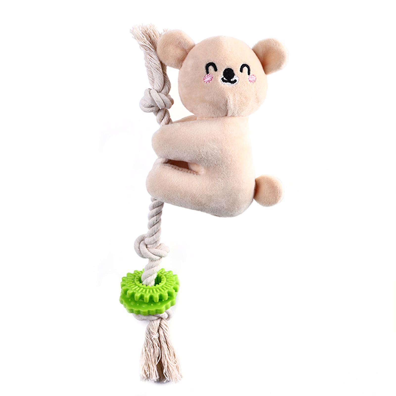 Chó Squeaky Chew Đồ chơi với dây thừng Tương tác Tương tác Tương tác Đồ chơi đồ chơi cho chó
