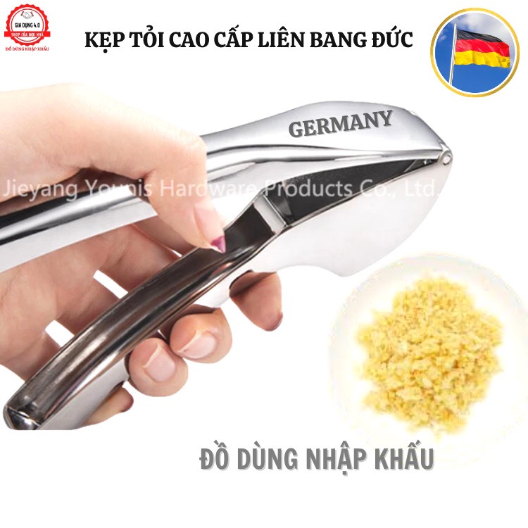 Ép tỏi cao cấp cầm tay Liên Bang Đức bằng hợp kim chống gỉ