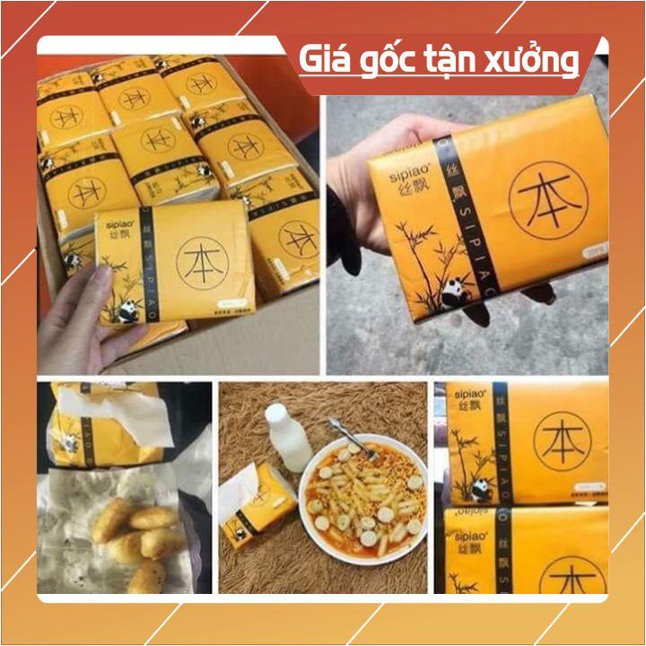 giấy ăn gấu trúc, giấy ăn gấu trúc loại 1, khăn giấy gấu trúc sipiao,