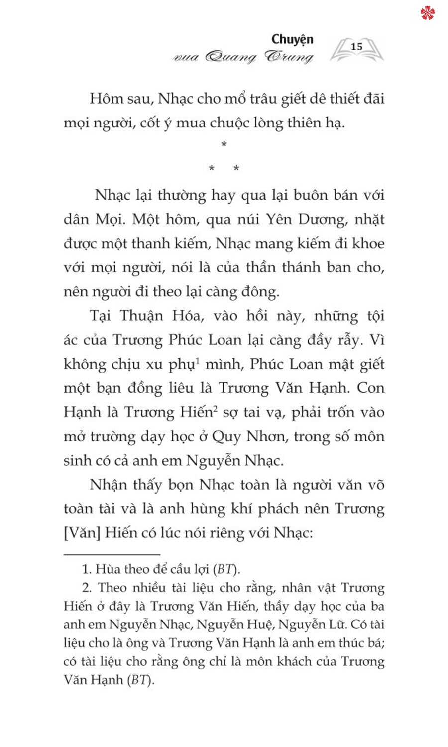 Chuyện Vua Quang Trung - bản in 2024