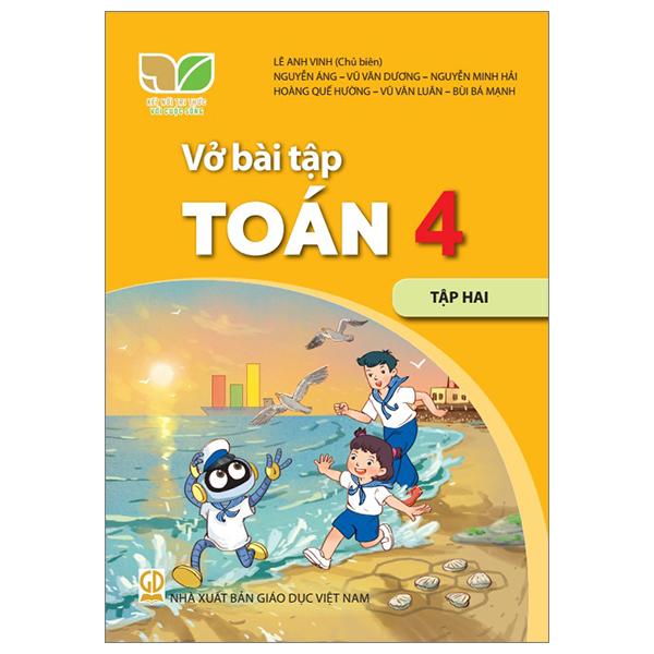 Sách Giáo Khoa Vở Bài Tập Toán 4 - Tập 2 (Kết Nối) (Chuẩn)