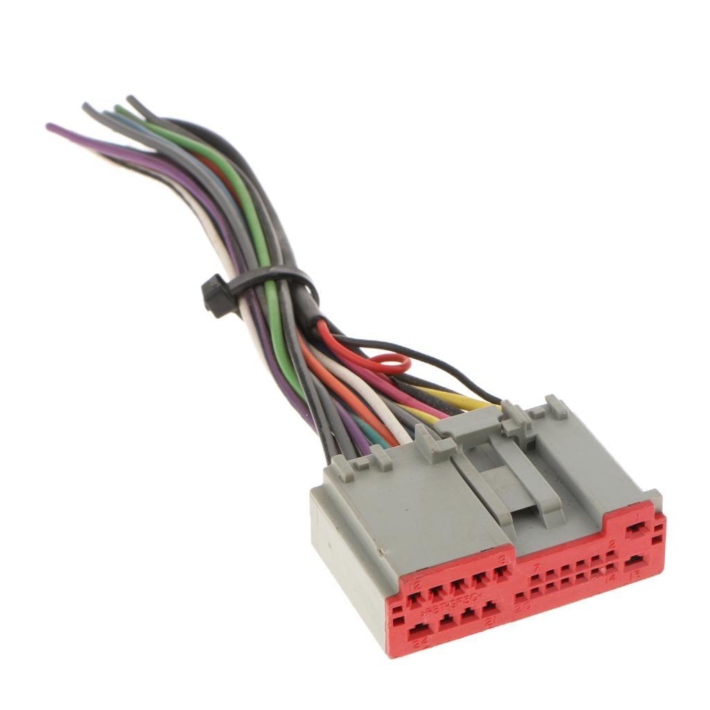 Car Stereo ISO  Harness Adapter Connector Cable for