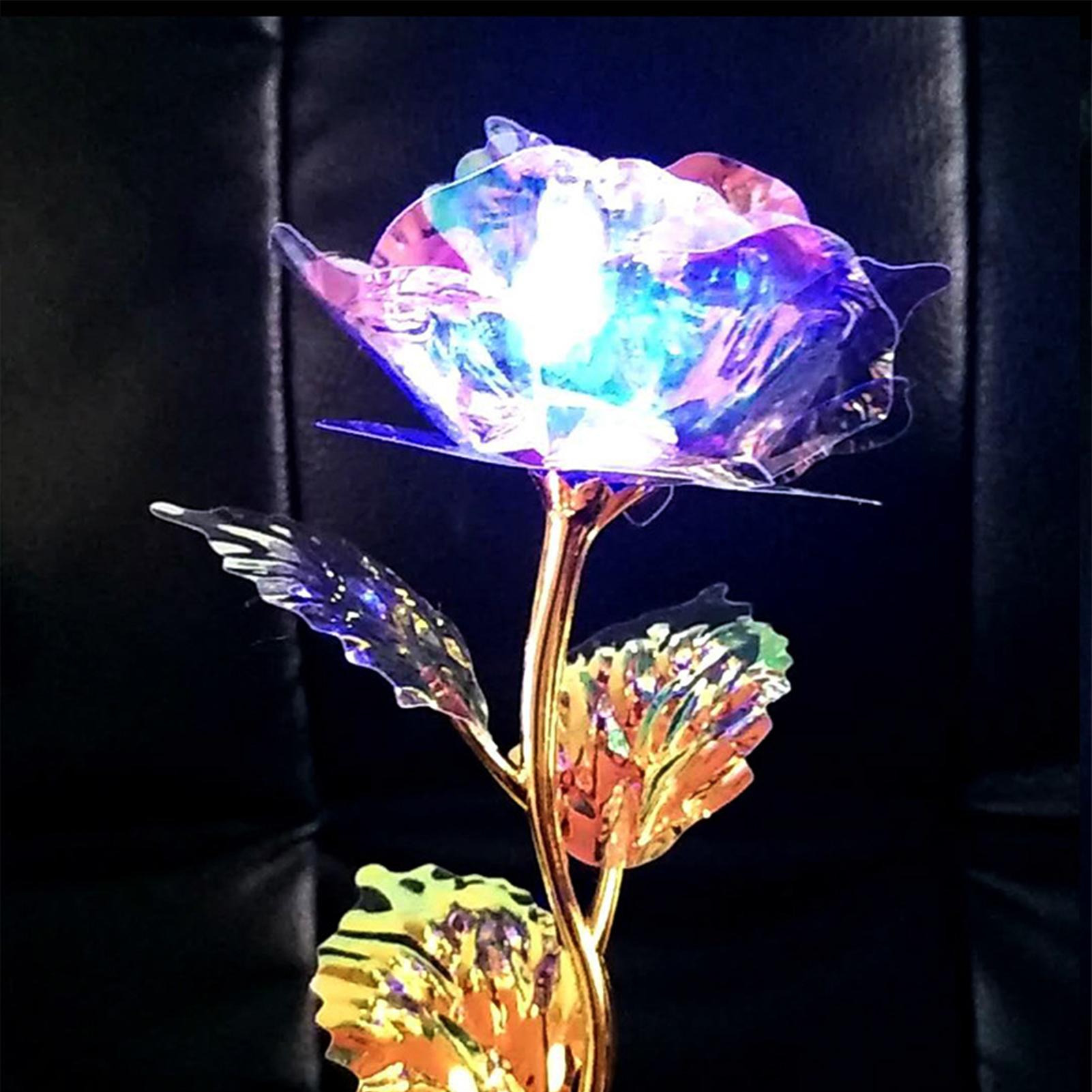 Hoa hồng nhân tạo màu sắc óng ánh thiết kế độc đáo