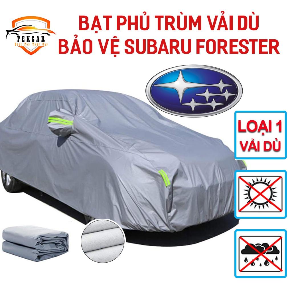 Bạt vải dù oxford bảo vệ xe ô tô Subaru Forester phủ trùm kín cao cấp , áo trùm xe oto chỗ thông minh