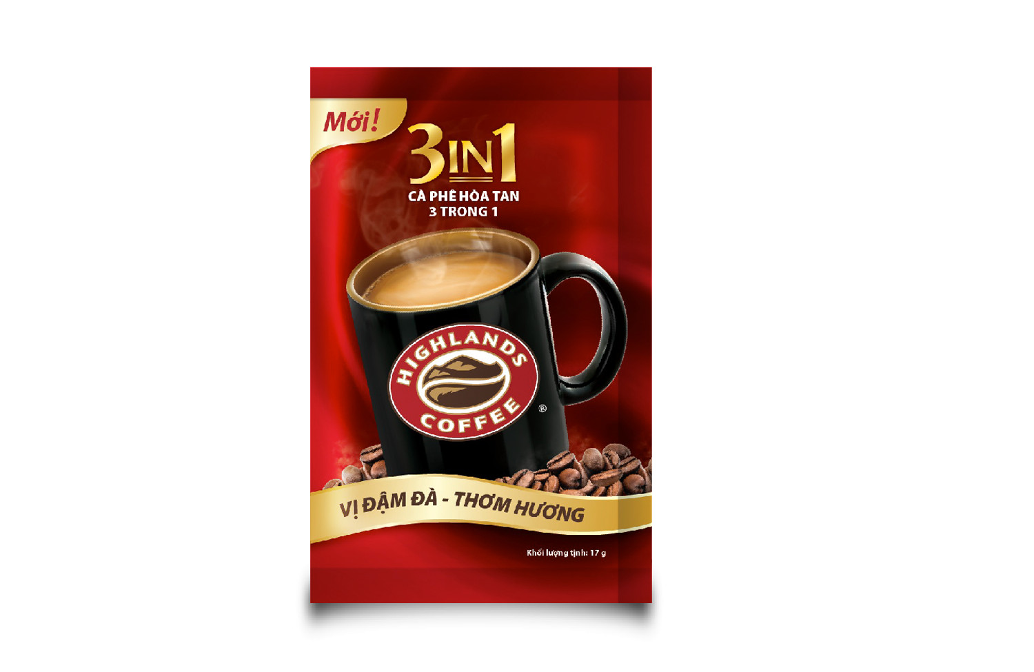 Cà phê Highlands coffee 3in1 hòa tan (10 gói x 17g)