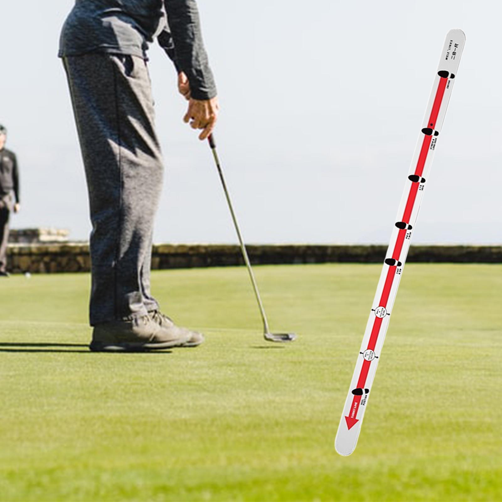 Golf Putting Stick Trainer, Golf Training Aids, Improve Golf Skills Putting Ruler Equipment