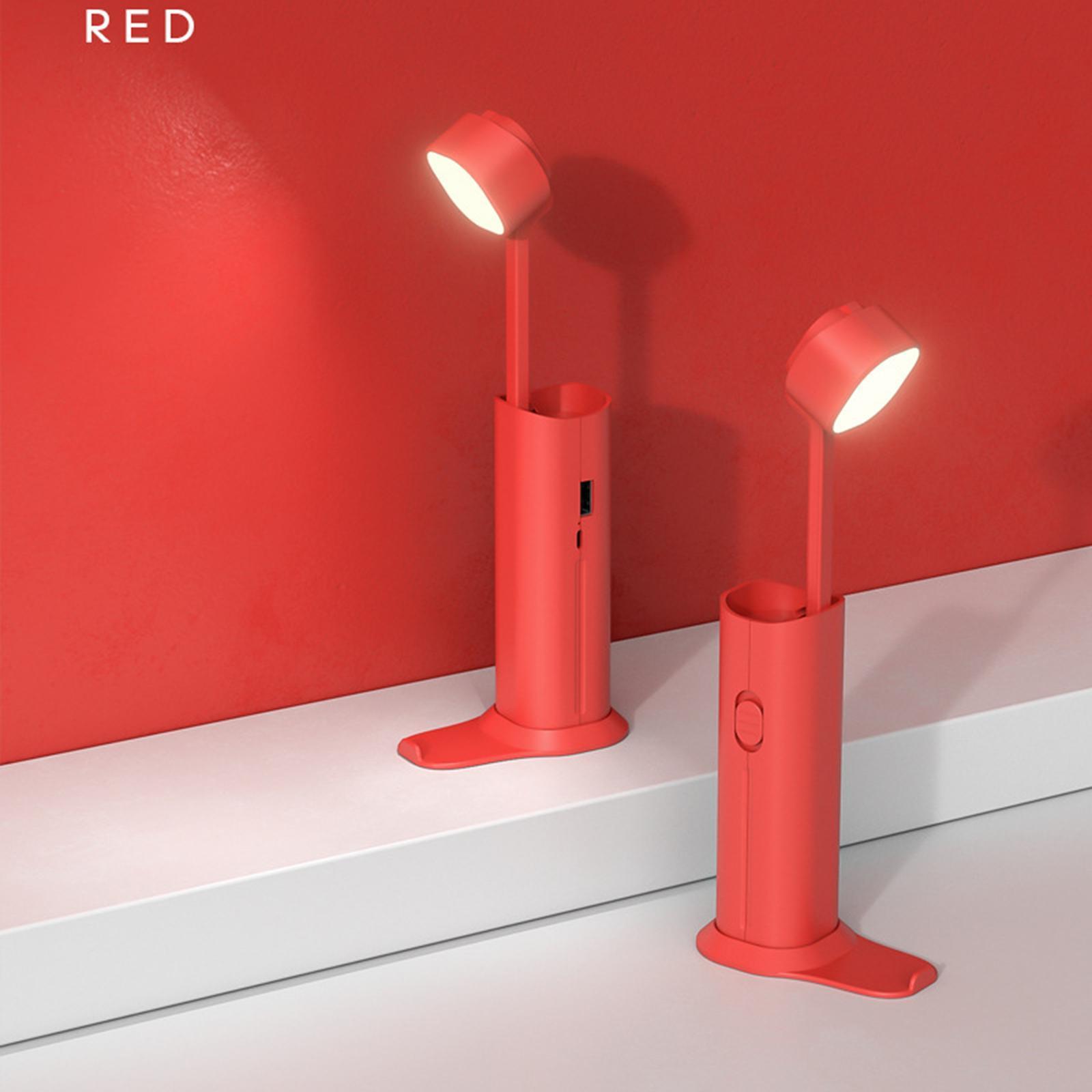 Cordless Rechargeable Table Lamp Desk Lamp Multifunctional Green