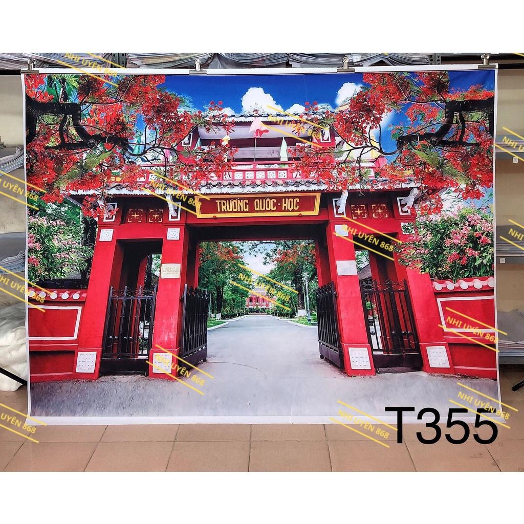 Tranh vải decor / Thảm vải treo tường / Thảm vải chụp ảnh cử nhân/ Chụp ảnh tốt nghiệp