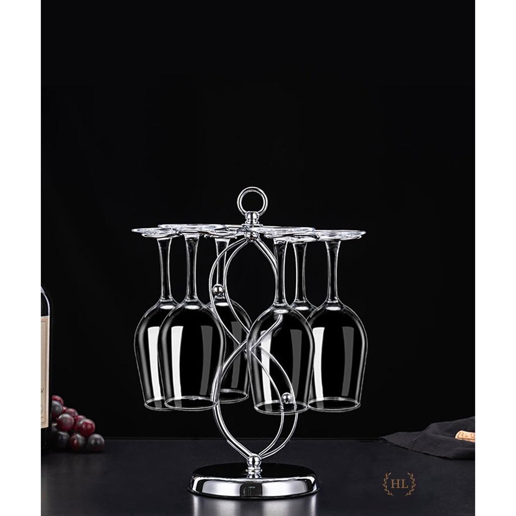 Tổng hợp các mẫu treo ly rượu để bàn - Kệ để rượu cao cấp hàng có sẵn 2023