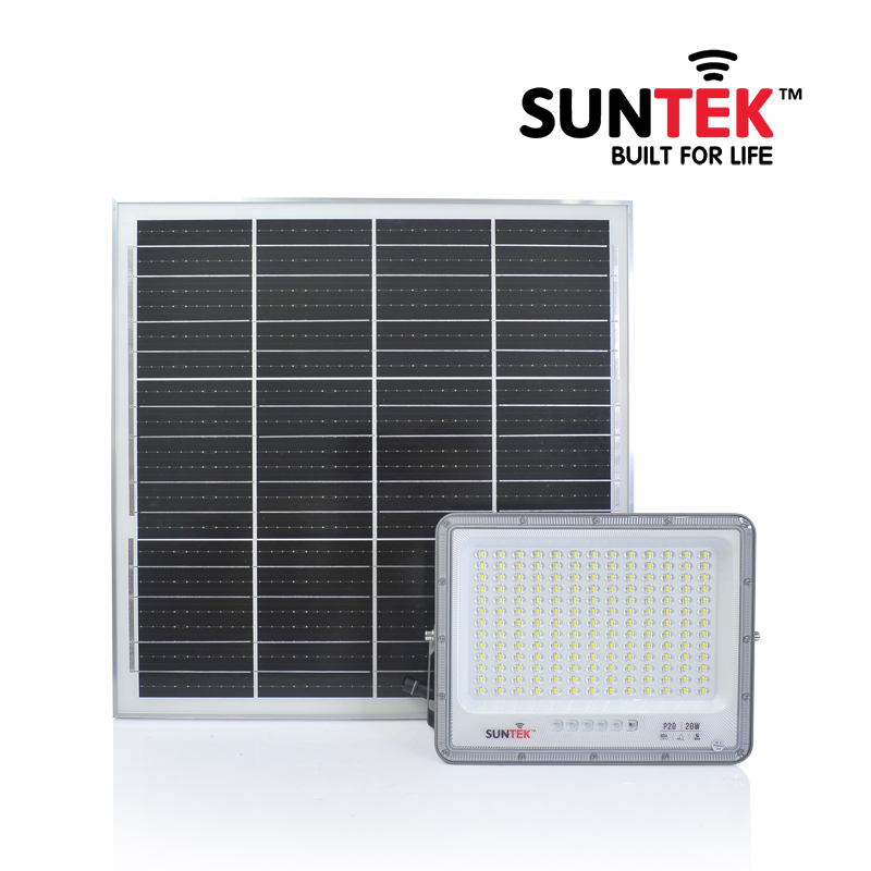 Đèn Pha Cao Áp Năng Lượng Mặt Trời SUNTEK P20 - Hàng Chính Hãng - Bảo hành 3 năm 1 đổi 1