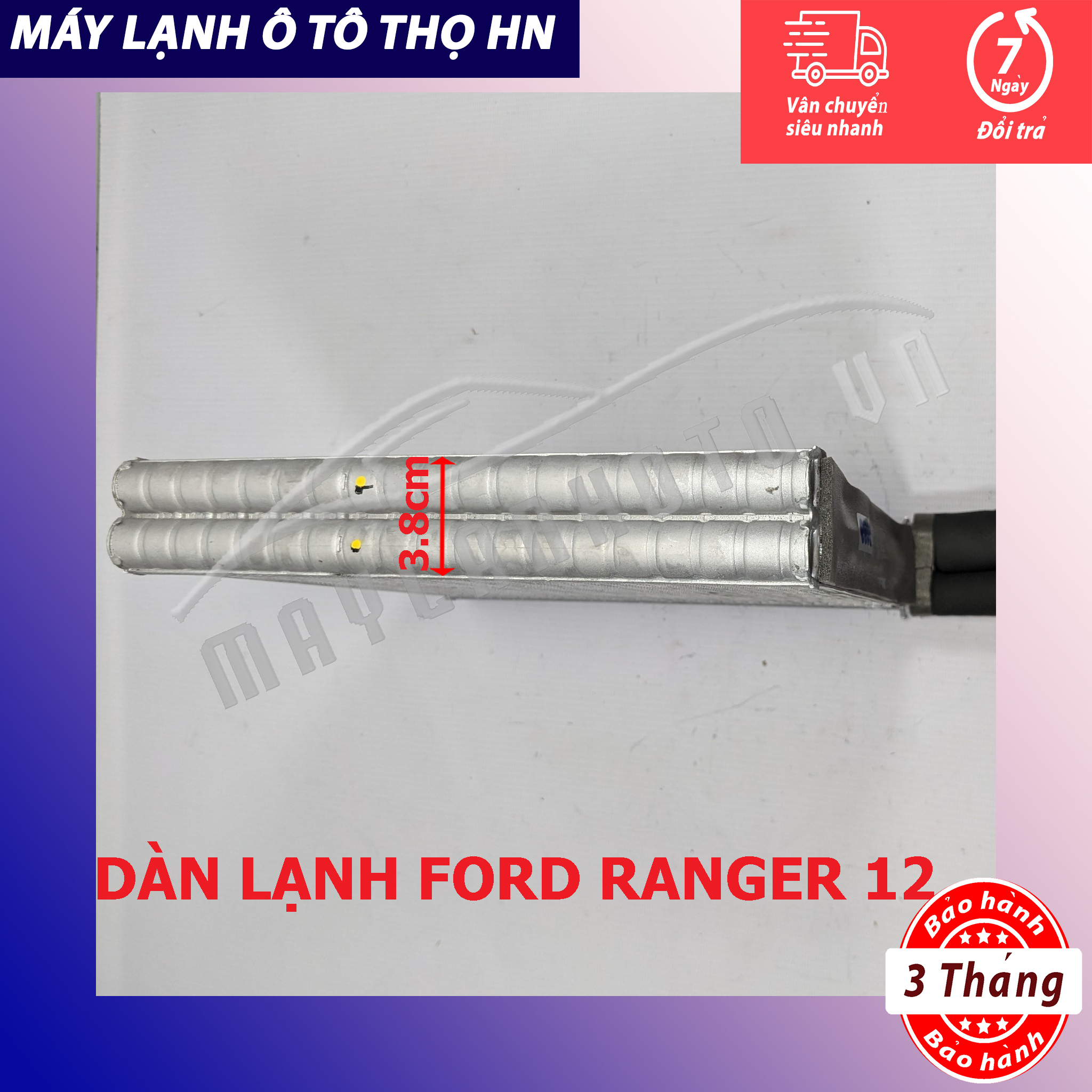 Dàn lạnh Ford Ranger - Mazda BT50 2012 - 2018 hàng xịn Hàn Quốc / Thái Lan 12 13 14 15 16 17 18