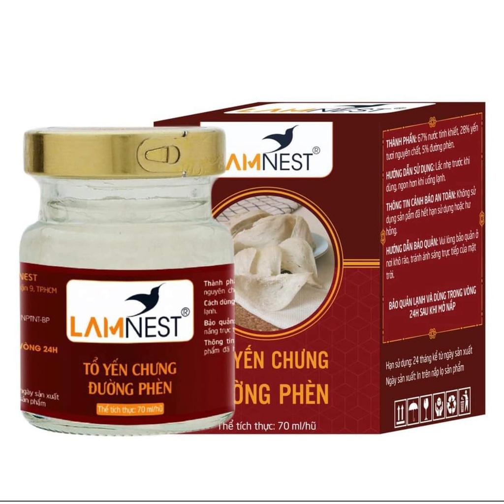 Combo 60 hũ Yến Sào Lamnest bổ sung dinh dưỡng tăng sức đề kháng - yensaocaocaplamnest