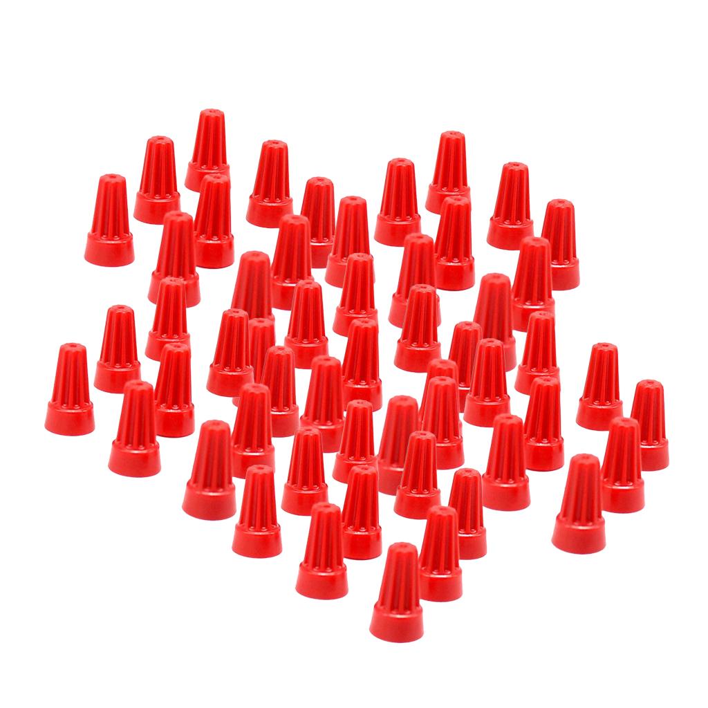 100PCS Winged Wire Connectors Twist-On Easy Screw On Caps Blue Assortment