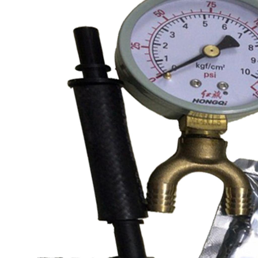 Universal Petrol  Fuel Pressure Gauge Tester Pump Diagnostic Tool Kit
