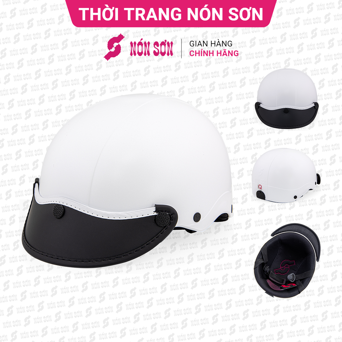 Mũ bảo hiểm trơn Nón Sơn chính hãng TN-TR002