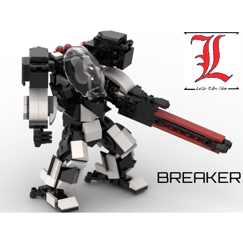Đồ chơi lắp ráp robot mech Moc Breaker