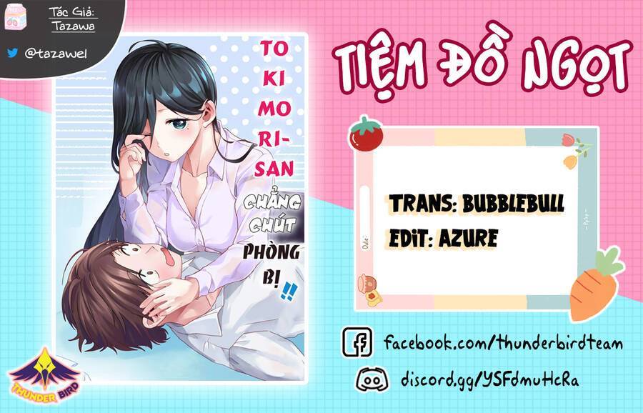 Tokimori-San Chẳng Chút Phòng Bị!! Chapter 19 - Trang 0