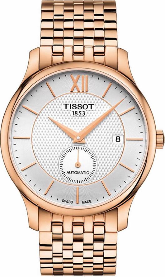 Đồng Hồ Nam Tissot Auto-T063.428.33.038.00 2K5 SG XII 1L DV Vàng Hồng