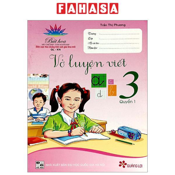 Vở Luyện Viết 3 - Tập 1