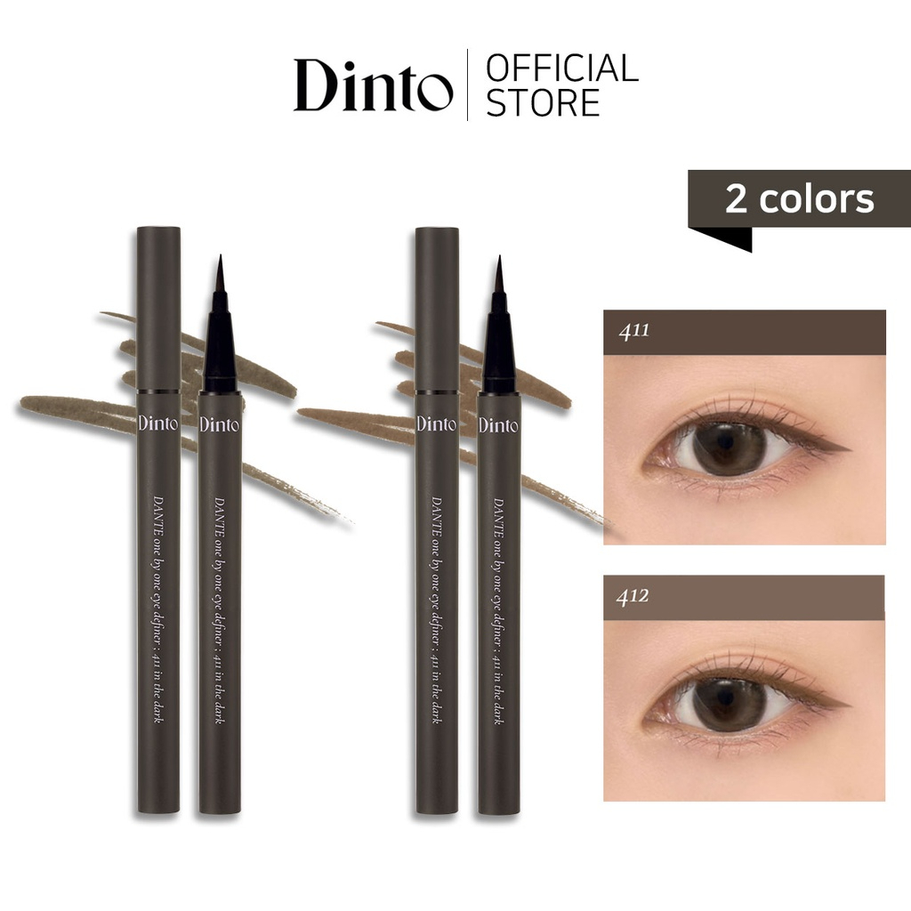 Bút Kẻ Mắt Chống Nước DINTO Dante One By One Eye Definer 2 màu