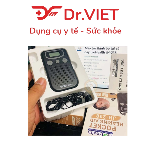 Máy Trợ Thính Có Dây Biohealth JH-238 – Công Nghệ Úc, Lọc Nhiễu Vượt Trội